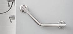 90 degree designer grab bar. Moen Brands Home Care