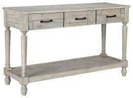 Signature Design Shawnalore Sofa Table In Whitewash Ashley Furniture T782 4 In 2020 Wooden Frame Sofa Homemakers Furniture Ashley Furniture