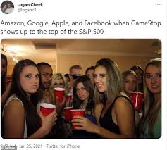 Gme) rally and subsequent fall demonstrated, blind optimism can get you in trouble as well. Social Media Laughs At The Chaos That Ensued From The Wolves Of Reddit Daily Mail Online