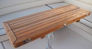 Teak Table Nautic Star Wing Six Sizes Marine Boat Folding Fold Ebay Boat Table Teak Table Teak