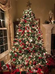 Twinkling White Lights Red Glass Bulbs And Family Memories On The Tree Surrounded By P Christmas Tree Inspiration Christmas Tree Themes Cool Christmas Trees