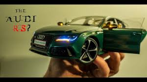 White / red kids 1:43 scale diecast audi r8 gt car toy. Audi Rs7 Diecast Model Car Is Incredibly Detailed