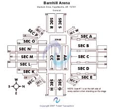 Barnhill Arena Tickets In Fayetteville Arkansas Barnhill