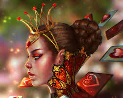 HD queen of hearts alice wallpapers