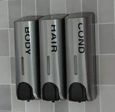 Wall Mounted Shampoo Conditioner Dispenser Quality Silver Soap Wall Mounted Shampoo Conditioner Dis Shampoo Dispenser Soap Dispenser Wall Shower Soap Dispenser