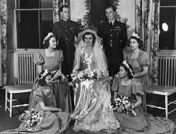 The Queen And Philip At The Funeral Of Countess Mountbatten Of Burma Princess Elizabeth Royal Weddings Royal Wedding Gowns
