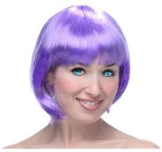 Such as pink hair halloween, purple hair halloween, blonde hair halloween, blue halloween hair and you can achieve curly halloween hairstyles for long hair or short hair,it is suitable for crazy. Light Purple Color Dress Up Short Hair Wave Head Wigs Christmas Halloween Party Dance Cosplay Game Decoration For Adult Kids Buy Online Hair Extensions Wigs Accessories At Best Prices In