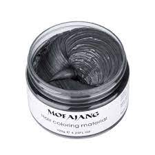2 x black & white hair wax genuine pluko hair dressing pomade 200ml *new*. Black Hair Color Wax Mofajang Uae Dubai Ejalo