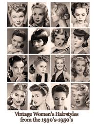 Disheveled 1950s mens hairstyles for curly hair. A Good Sampling Of Hair Styles And That Would Make A Great Look For Any Lady Young Or Old In Our Vintage Phot 1940s Hairstyles Vintage Hairstyles Hair Styles