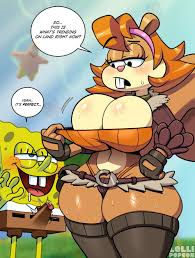 marvel, nickelodeon, spongebob squarepants, patrick star, sandy cheeks - Rule  34 World