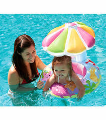 Intex Fish Baby Pool Float At Swimoutlet Com Baby Pool Floats Baby Float Baby Swimming
