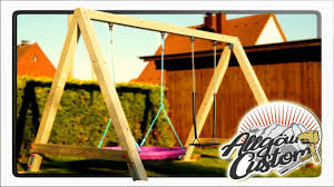 Schaukel Selber Bauen Kinderschaukel Massiv Aus Kvh Diy Basteln Holz Selbermachen Selberbauen Tutorial Kinder Schaukel Kinderschaukel Schaukel