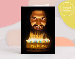 What We Do in the Shadows Birthday Card Printable. Nandor - Etsy