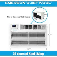 The best through the wall air conditioner is ideal for rooms that aren't served by a central air conditioner's ductwork. In Wall Air Conditioners Best Buy