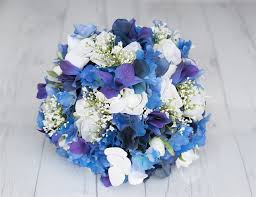 There are 14788 purple silk flowers for sale on etsy, and they cost 12,82 $ on average. Real Touch Purple Dendrobium Blue Orchids Roses And Hydrangeas Silk Wedding Bouquet