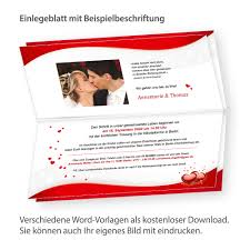 Einladungstexte sorgfältig aussuchen und formulieren. Einladung Zur Hochzeit Rote Liebe 10 Hochzeitskarten Mit Umschlag
