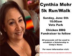 Cynthia Mohr 5k Run /Walk Scholarship