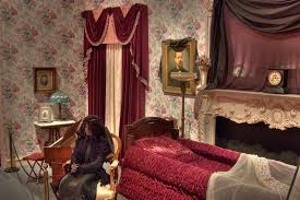 Victorian Parlor Photos Slideshow 709 24 Victorian Era Funeral Parlor In National Museum Of Funeral Parlor Halloween Interior Decorations Funeral