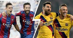 Barca simply have to win tonight's encounter as well as their next two games against celta vigo at home and eibar away. Vorschau Des Duells Barcelona Vs Levante Aktuelle Team News Voraussichtliche Aufstellung Tipps Und Vieles Mehr Tribuna Com