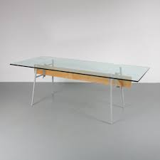 Made from polycarbonate, with 3 open shelves and bifacial legs, this night table is the largest plastic. M T Minimum Dining Table By Philippe Starck For Cassina 1990s 93852