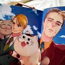 Kisah om ganteng & kucing jelek Judul : A Man & His Cat 12 Karya : Umi  Sakurai 🐈🐾 Sudah mencapai volume 12 🙌🏽 yatta... seneng sih, tapi komik  ini ternyata mulai