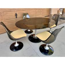 Check spelling or type a new query. Vintage Chromcraft Saarinen Tulip Dining Set Chairish