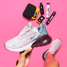 Nike Air Max 270 Black And Light Blue Nike Air Max 270 Sneakers Pink White Blue Burgundy Nike Shoes Women Fashion Nike Air Shoes Nike Air Max