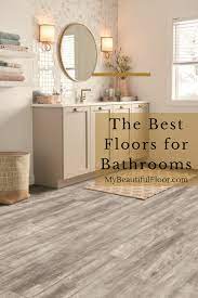 Best Bathroom Floors Best Bathroom Flooring Waterproof Bathroom Flooring Vinyl Flooring Bathroom