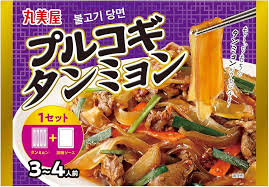 Amazon.co.jp: 丸美屋 タンミョン プルコギの素 (タンミョン付き) 230g×4個 : 食品・飲料・お酒