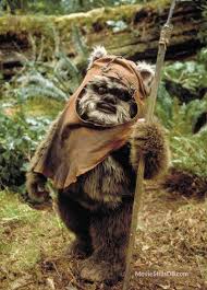 Star Wars Episode Vi Return Of The Jedi Promo Shot Of Warwick Davis Ewoks Star Wars Star Wars Movie Ewok