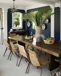 Wicker Dining Chairs With Live Edge Dining Table All Found At Mix Furniture Decor Colonial Decor British Colonial Decor