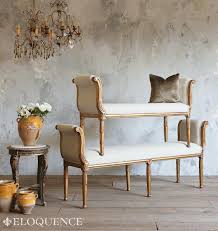 Discover our newest furniture, including seating, storage and display, tables and accents, beds, desks, lighting and accessories. Eye For Design Decorating With French Boudoir Benches