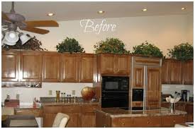 If they are designed and installed well, they can really revamp how the kitchen looks for the better. How To Decorate Above Kitchen Cabinets Painted By Kayla Payne