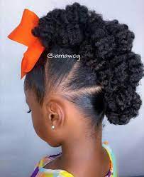Little Girls Mohawk Natural Hairstyles For Kids Kids Hairstyles For Wedding Kids Hairstyles