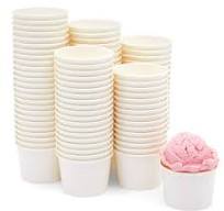 Juvale Ice Cream Cups - Disposable Paper Bowls & Dessert Cups for Sundae  Bar Supplies - Leak-Resistant Gelato Bowls for Ice Cream Socials - 5 oz, ...