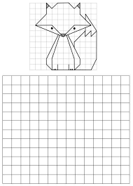 Reproduction Sur Quadrillage Activite De Repli Autonomie Cycle 2 Cycle 3 Quadrillage Dessin Quadrillage Reproduction Sur Quadrillage
