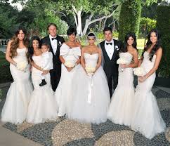 Kim Kardashian S Wedding Flowers Simple Classic Looks You Can Have Too Blooms By The Box Kim Kardashian Wedding Kardashian Wedding Mermaid Bridesmaid Dresses