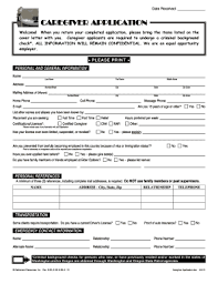 Maybe you would like to learn more about one of these? Caregiver Application Form Pdf Fill Online Printable Fillable Blank Pdffiller