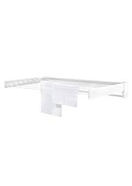 Accordion wall mount drying rack with cabinet,white review. Leifheit 83100 Telefix 100 Wall Mount Retractable Clothes Drying Rack 8 Drying Rods White Pricepulse