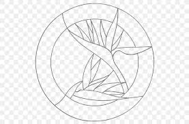 Bird Stained Glass Paper, PNG ...