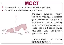 как быстро накачать ноги и ягодицы в домашних условиях Uprazhnenie Mostik Pomogaet Sdelat Yagodicy Uprugimi Uprazhneniya Dlya Yagodic Uprazhneniya Yagodicy