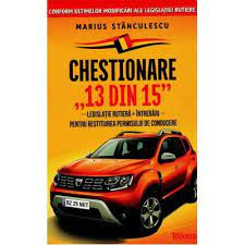 Din cuprinsul cartii auto test. Chestionare 13 Din 15 Anul 2020 Legislatie Rutiera Si Intrebari Pentru Restituirea Permisului De Conducere Marius Stanculescu Librariatei Ro
