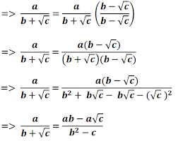 Rumus matematika merasionalkan bentuk akar. Cara Merasionalkan Pecahan Bentuk Akar