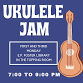Ukulele Jam event in Ventura, CA