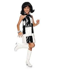Black And White Striped Dance Costume Black White Go Go Girls Dancer Costume Dancer Costume Girls Dance Costumes Go Go Dancer Costume