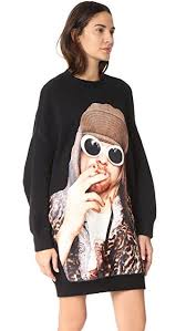 R13 Oversized Kurt Sweatshirt Sweatshirt Dress Dropped Shoulder Sweatshirt Sweatshirts