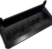 Amazon.com: ZESHAN Cable Cubby Conference Table Power Box ...