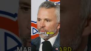 It's Marty's Beard Of Belief!🤣 #shorts #reels #nhl #hockey #coach #beard  #montrealcanadiens #sports