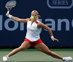 Kim Clijsters Get Her Babolat Racket In Http Tennisracketpro Com Babolat Pure Drive Racquet Review Kim Clijsters Tennis Players Female Tennis Players