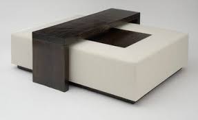 Mark Cocktail Ottoman With Bridge Table Art Harrison Collection Contemporary Ottomans And Cubes Cocktail Ottoman Ottoman Coffee Table Ottoman Table